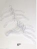 STACKABLE PLASTIC CLOTHES HANGER (10 Pcs)